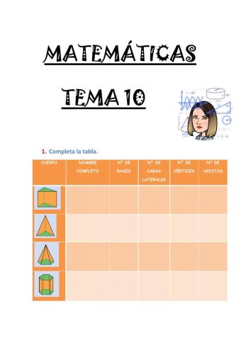 Ficha de repaso tema 12 matemáticas
