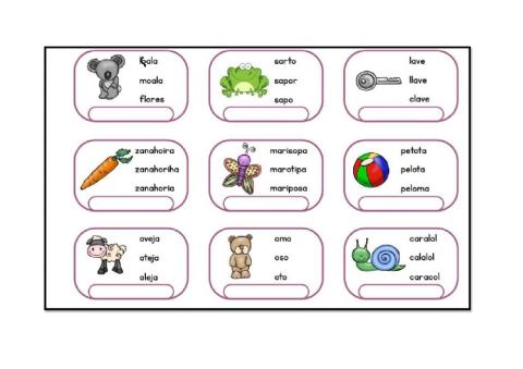 Corrección dislalias