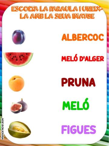 Frutas estiu