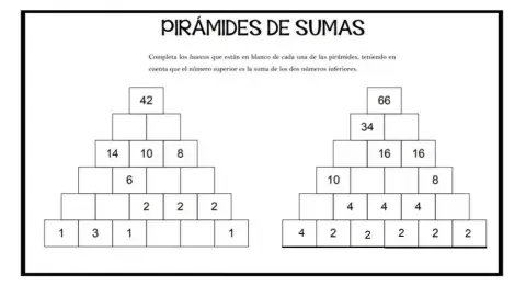 Pirámides matemáticas