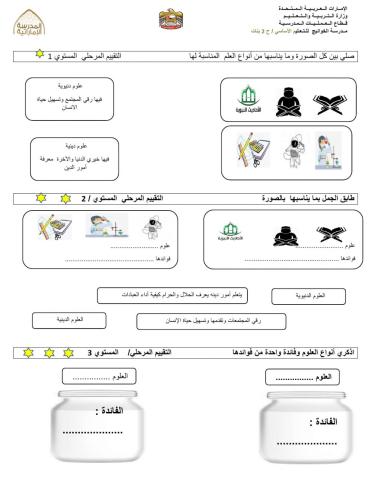 العلم نور ورفعه