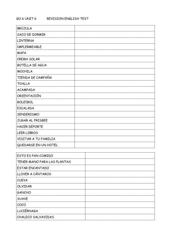 Go 6 revision unit 6