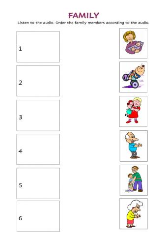 Family - Likes and Dislikes