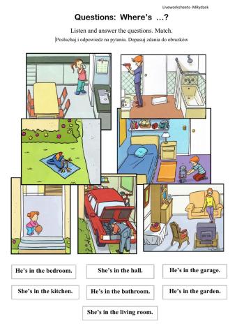 Questions -Where's..?-