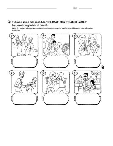 Pendidikan kesihatan tahun 1