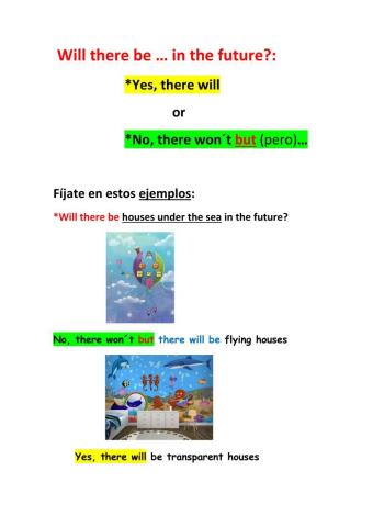 Will there be ... in the future?