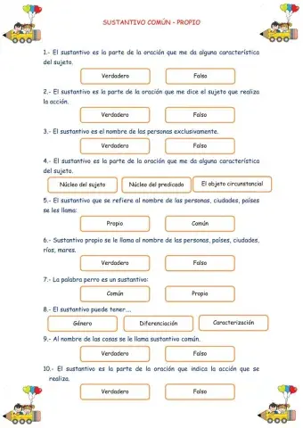 Sustantivo Común-Propio