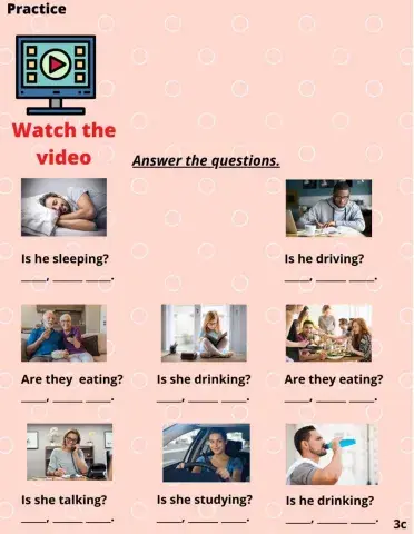 Asking about Family activities