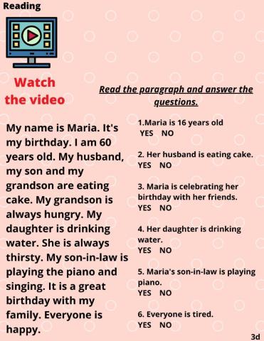 Reading about Family