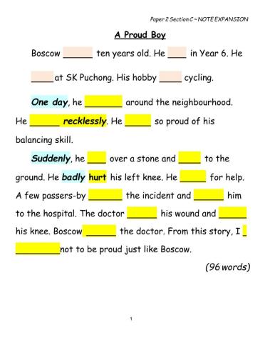 Complete the text using the correct verbs