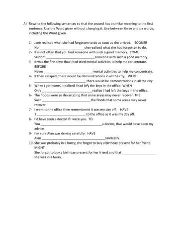 Inversion after negatives-modal verbs