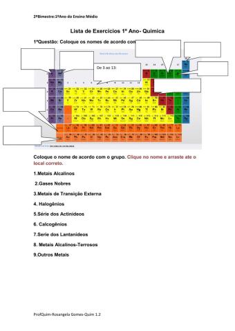 Química 1ºAno2