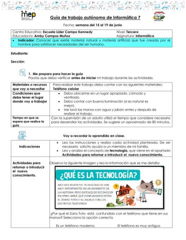 GTA interactiva de Informática- tercero