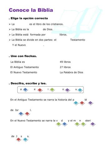 Conocer la Biblia