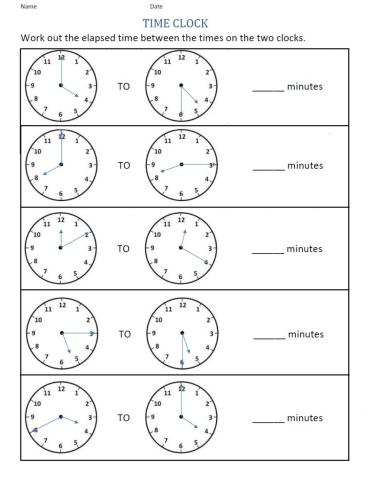 Time clock