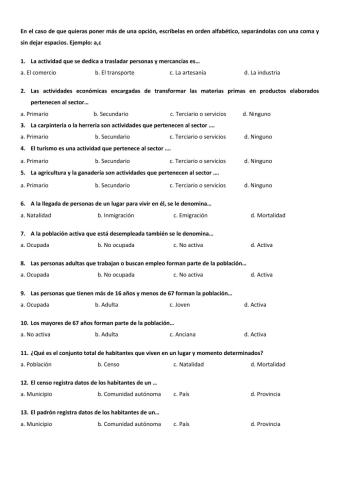 Población y organización de España