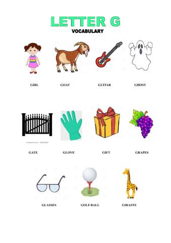 Letter G