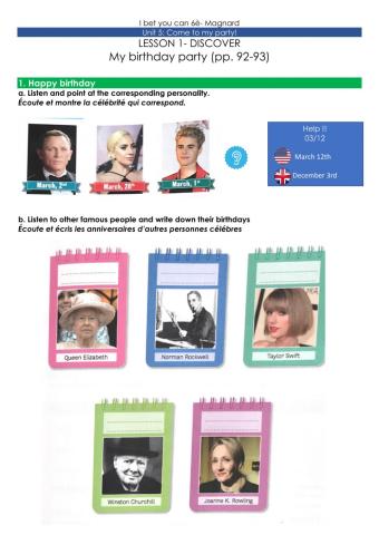 Unit 5- Lesson 1 (part 1)