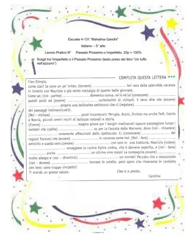 Imperfetto - Passato Prossimo