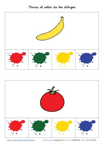 Marca el color del objeto