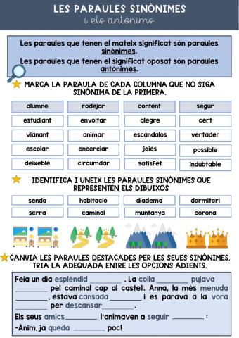 Sinònims i antònims