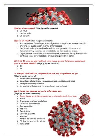 Características del COVID-19
