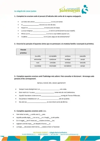 Prova Unitat 10: Valencià
