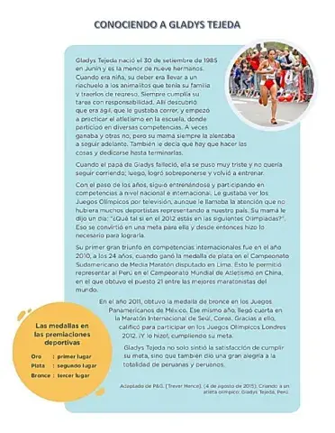 Conociendo a personas que asumen retos