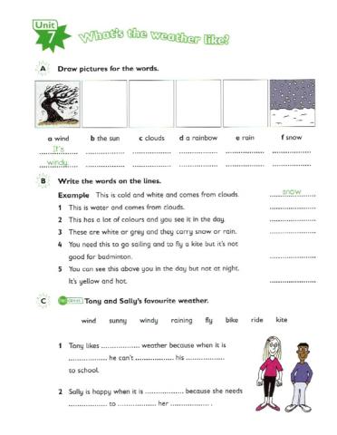 What's the weather like?