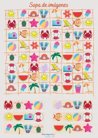 Sopa de imágenes verano 2