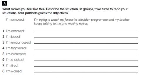Ww2 unit 2 adjectives ed ing