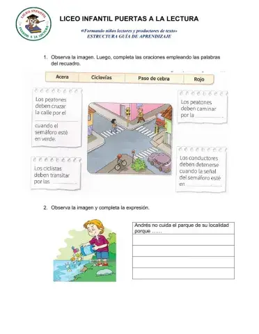 Espacio público y señales de tránsito