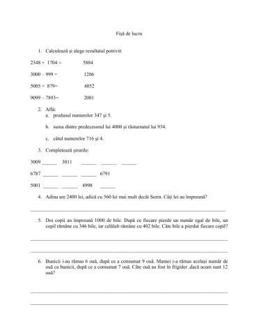 Recapitulare nr.0-10000