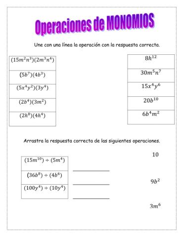 Monomios