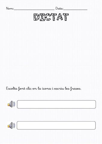 Dictat Terra de les Lletres V