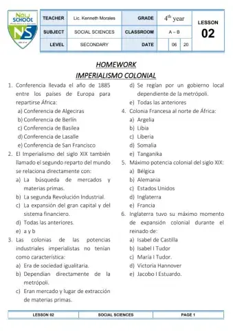 Imperialismo colonial