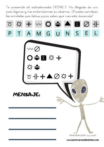 Descubre el mensaje