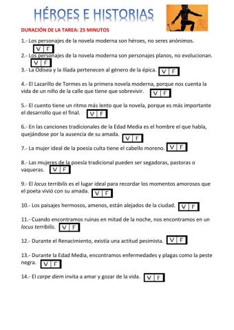 2º ESO HÉROES E HISTORIAS