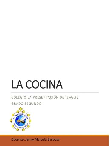 La cocina