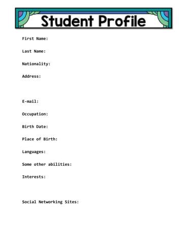 Student Profile