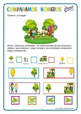 Comparación de números