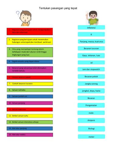 kuis besaran dan satuan kelas 7