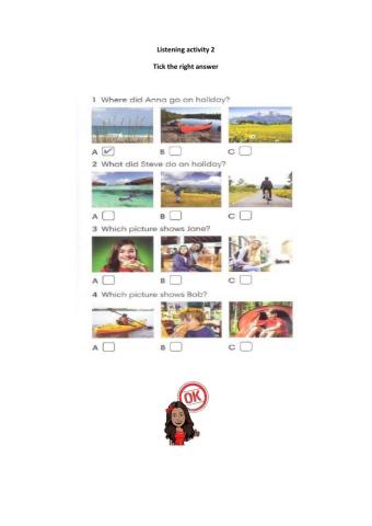 Listening activity 2