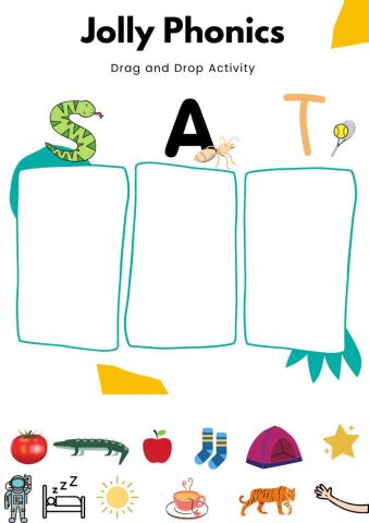 Drag and Drop Jolly Phonics