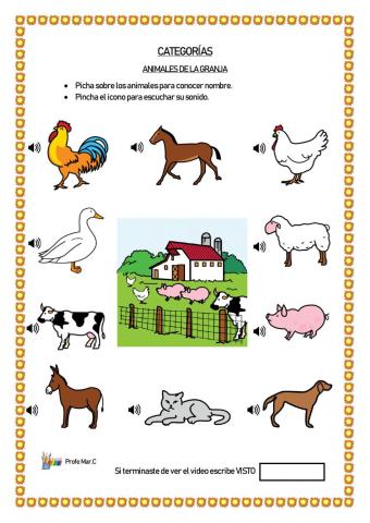 Animales de la granja