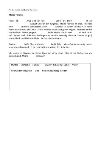 Meine Familie