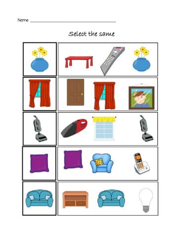 Matching - Living Room