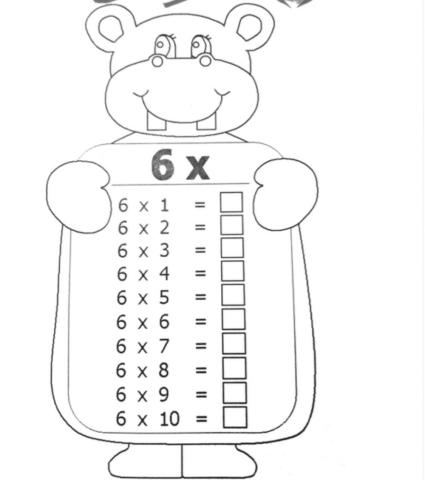 Multiplication By 6