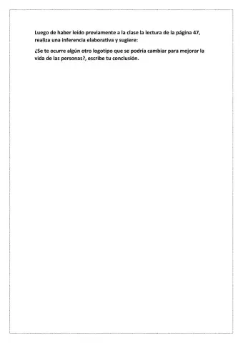 Lectura inferencial.