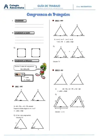 Congruencia de Triangulos